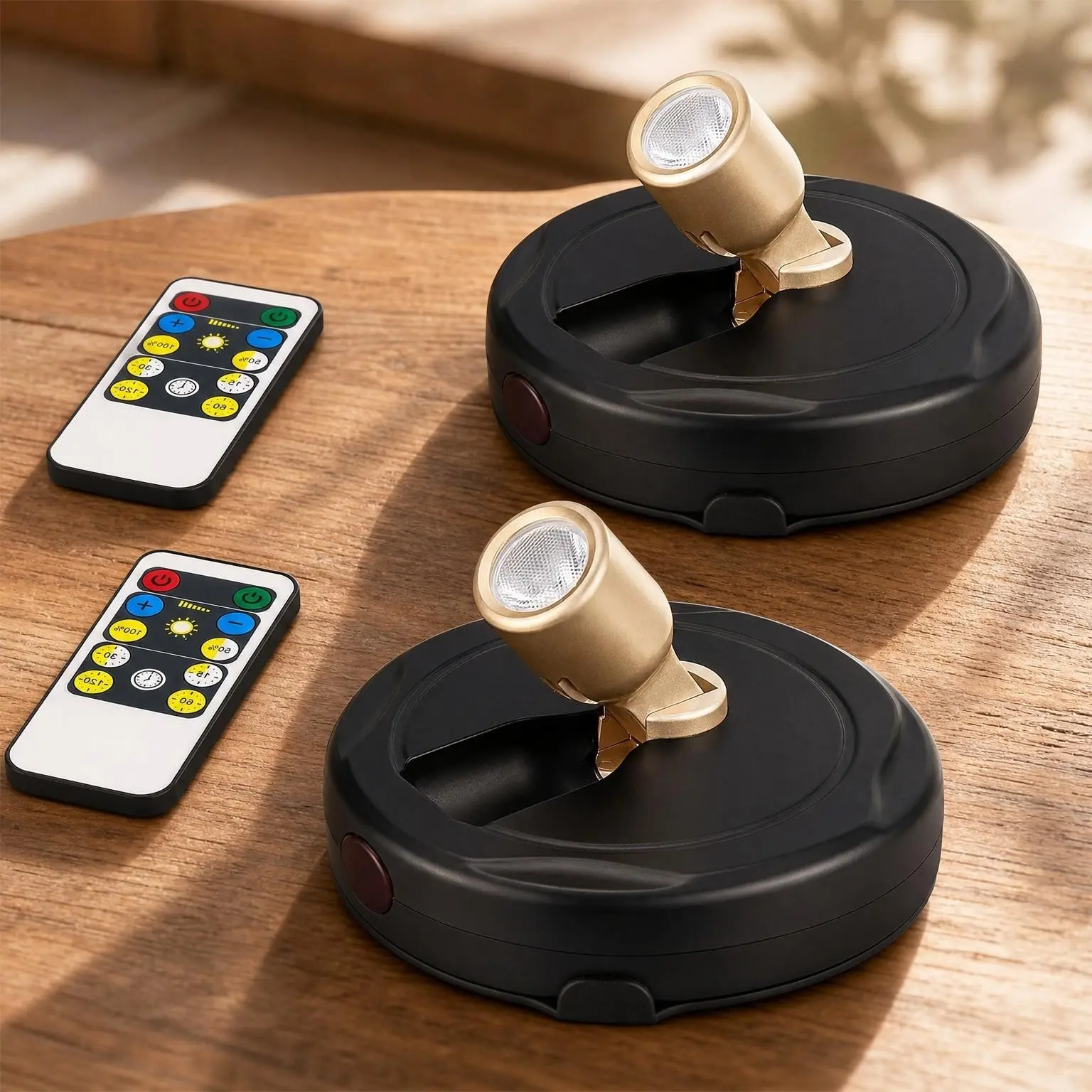 Battery Operated Wireless LED Puck Light