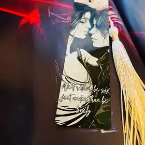 Sleep Token Inspired Metal Bookmark - Granite