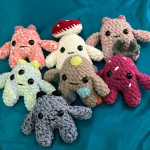 Crocheted-Handmade Mystery Monster