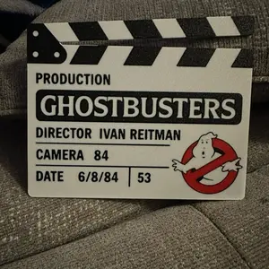 Ghostbusters Clapperboard