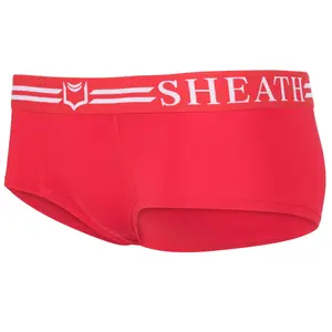 SHEATH Women's Cheeky Boyshorts Casual Soft Panties Pastel Color Panties