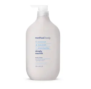 Method Body Wash, Simply Nourish, Paraben and Phthalate Free, 28 oz (Pack of 1) Method Body Wash, Simply Nourish, Paraben and Phthalate Free, 28 oz (Pack of 1)