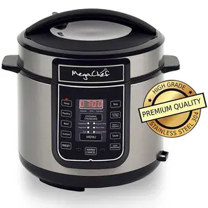 MEGACHEF  Quart Digital Pressure Cooker with 14 Pre-set Multi Function