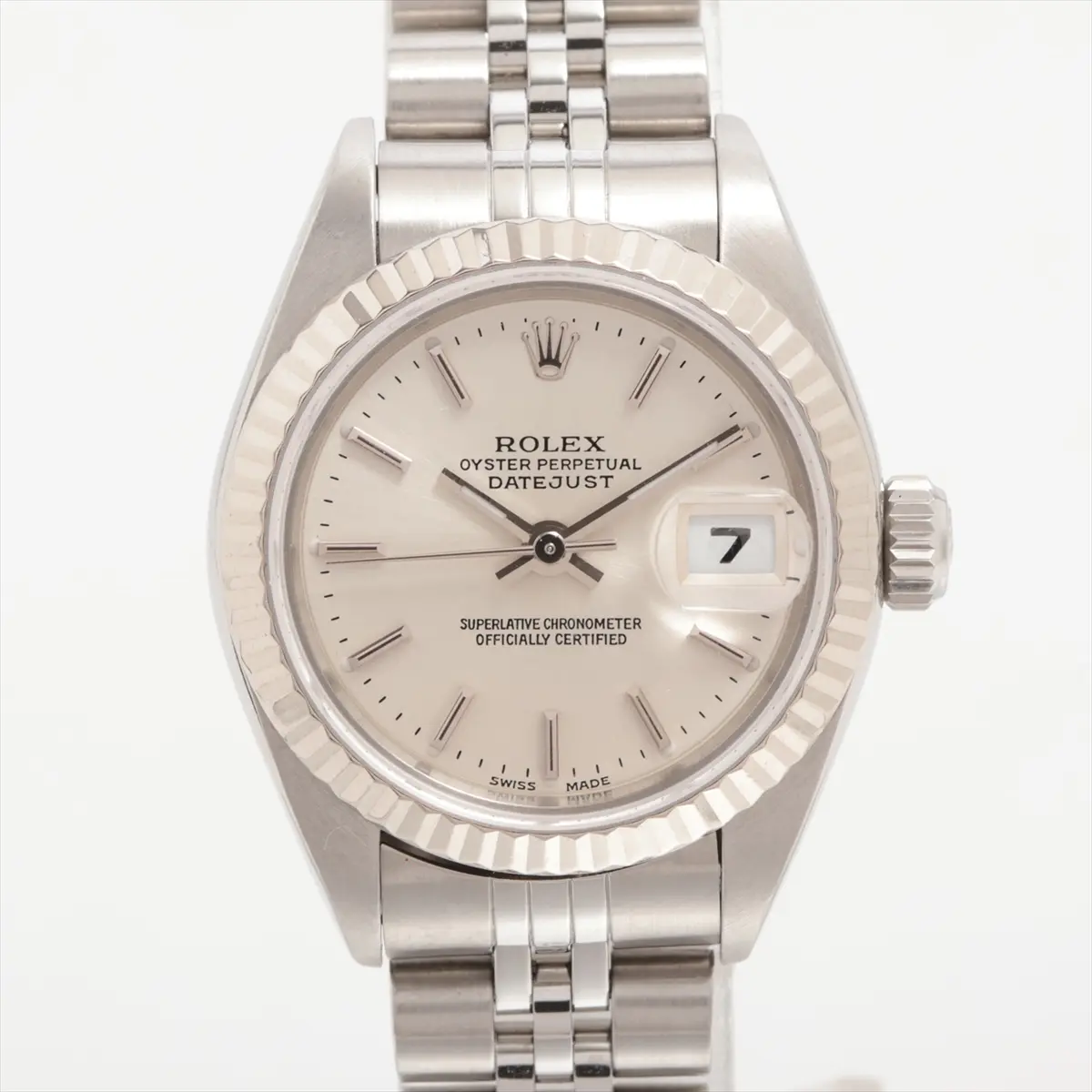 Rolex 26mm Silver Datejust Ladies 79174