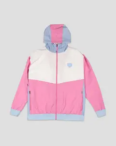 Shutout Retro Windbreaker - Cotton Candy