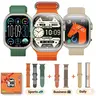 W&O Women's Fitness Smart Watch - Android iOS Compatible Device with Batteries Built-in, Bluetooth Calling, 2.04" HD Touch Screen, 100+ Sport Modes, Health & Sleep Tracker, 2 Bands-U-X-Black, Smart Watch Android