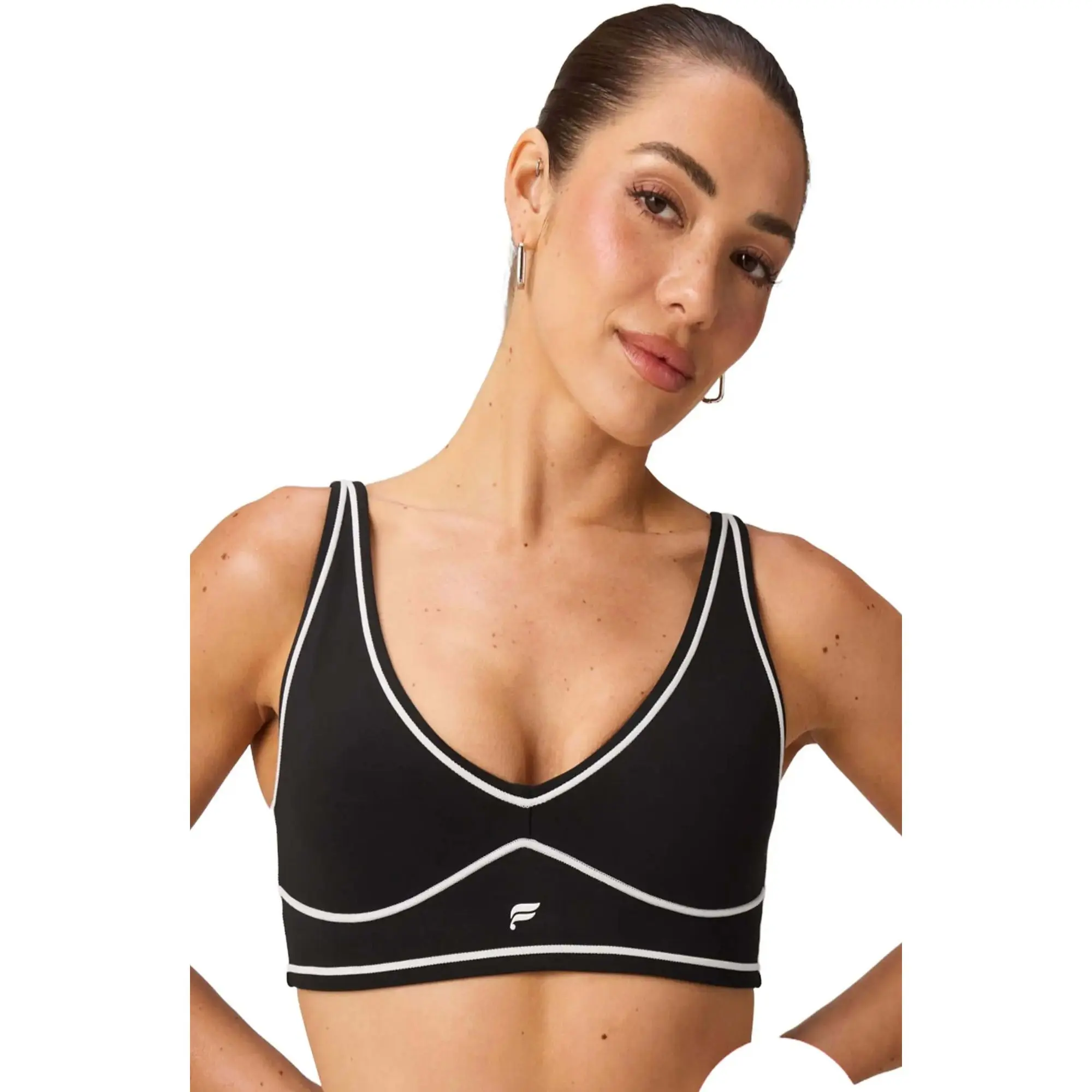 Fabletics PureLuxe Longline Low Impact Bra