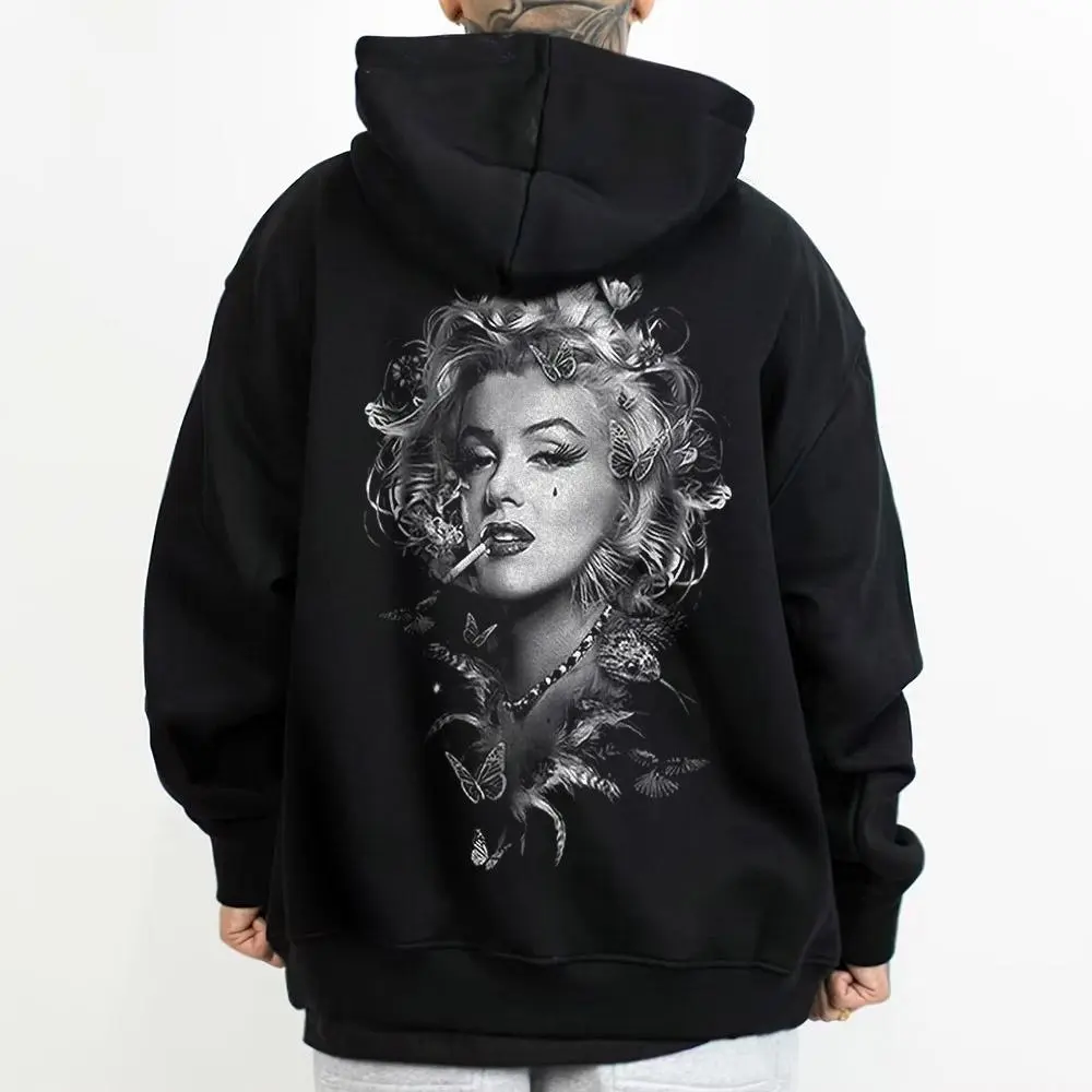 marilyn monroe id zip up hoodie - TikTok Shop