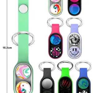 magnetic puck keychain