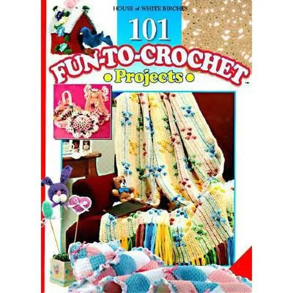 Used Condition Good Hard Cover Book - 101 Fun-to-Crochet Projects by Laura Scott (Editor) - English, 1.69 lbs