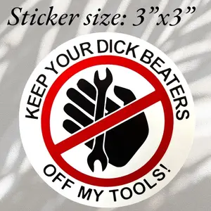 Keep off tools sticker car sticker decal vinyl