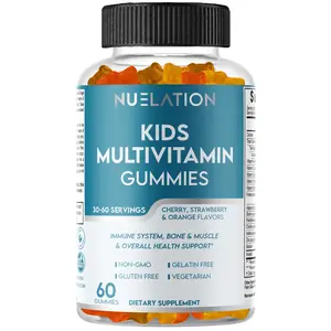 Kids Multivitamin Gummies, 30-60 Day Supply with 14 Essential Kids Vitamins & Minerals. Toddler Vitamins for Overall Wellness. Non-GMO, Gelatin-Free, Gluten-Free, Vegetarian Children Vitamin