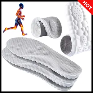 Ultra-Comfort 4D Cloud Insoles for Men & Women, Anti-Fatigue Shock Absorption Inserts, Foot Pain Relief Insoles for All-Day Wear