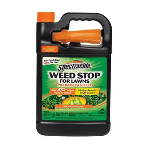 TRAIL RECKONING 128 oz.Weed Stop for Lawns Plus Crabgrass Killer Ready-To-Use Formula