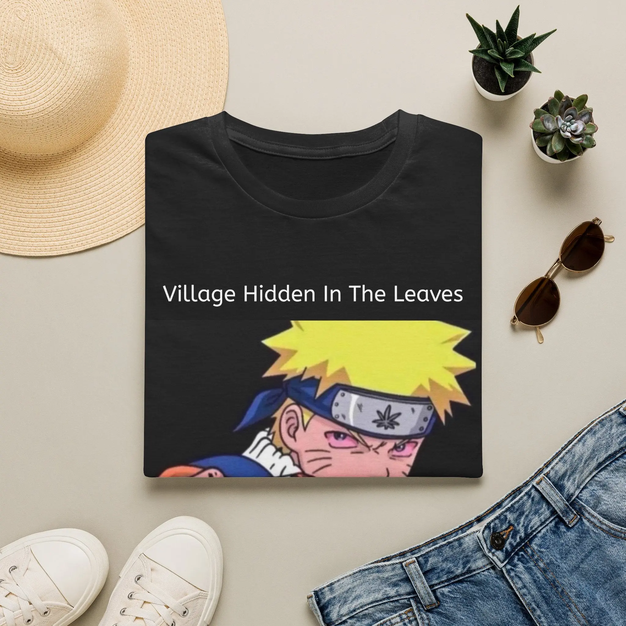 Naruto Anime T-Shirt — Uzumaki Ninja Graphic Tee