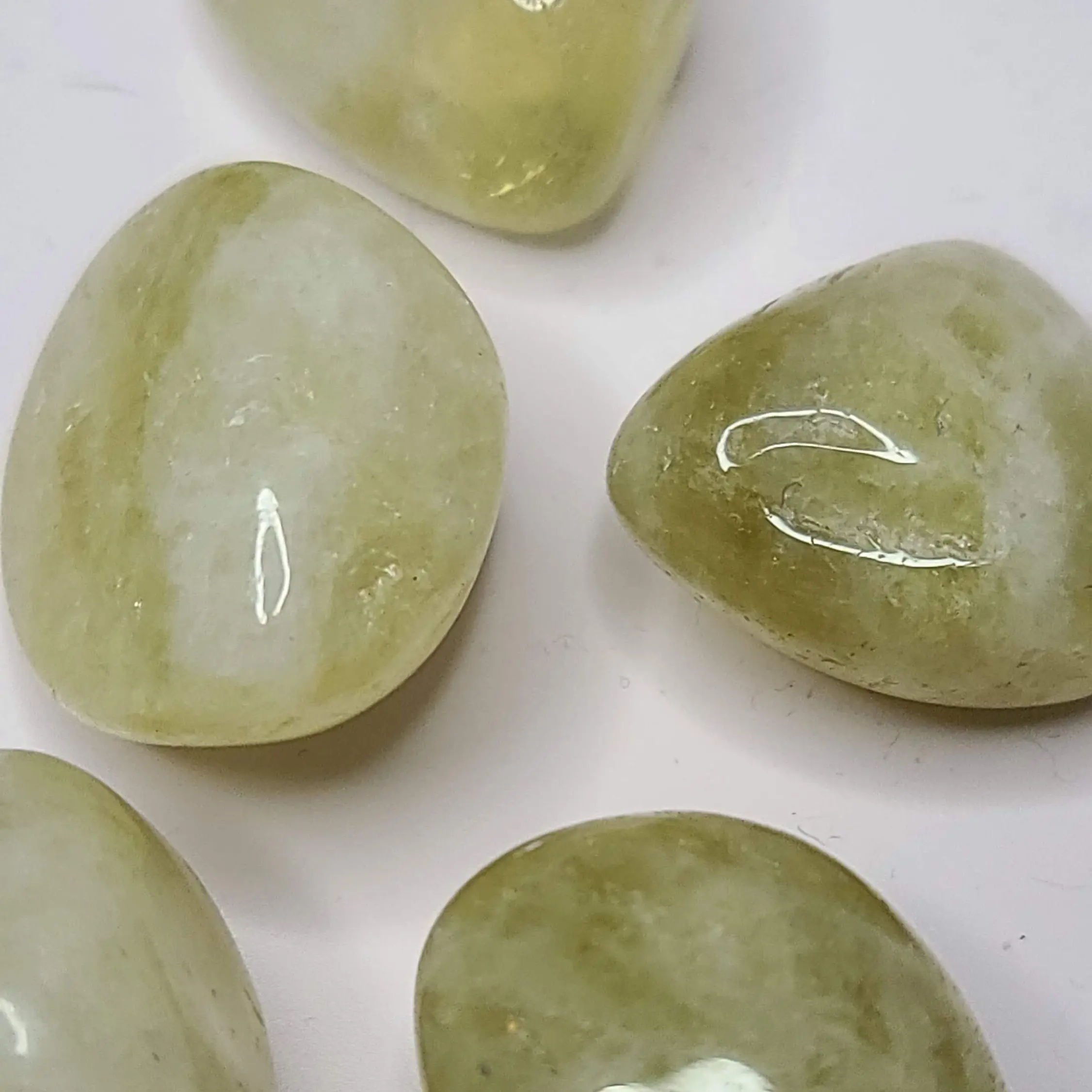 REIKI CHARGED LEMON CITRINE TUMBLE STONE