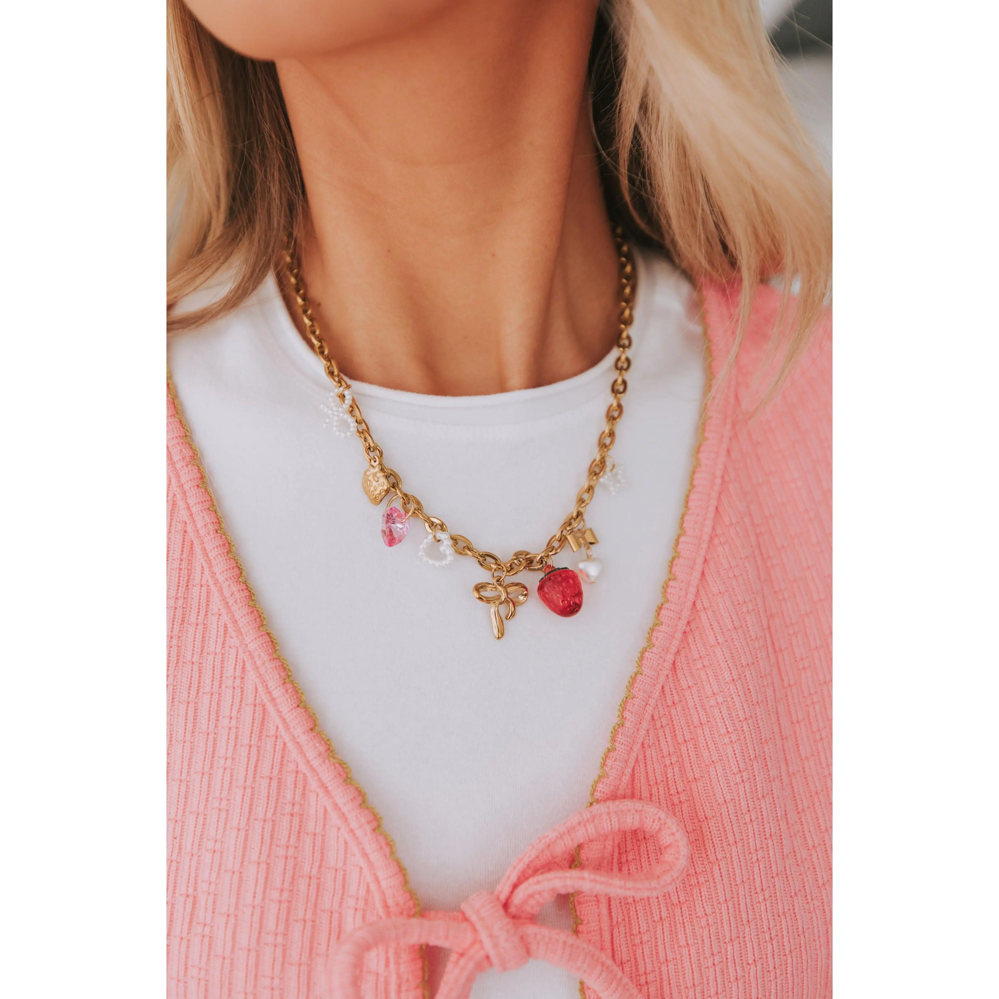 Always Positive Charm Necklace