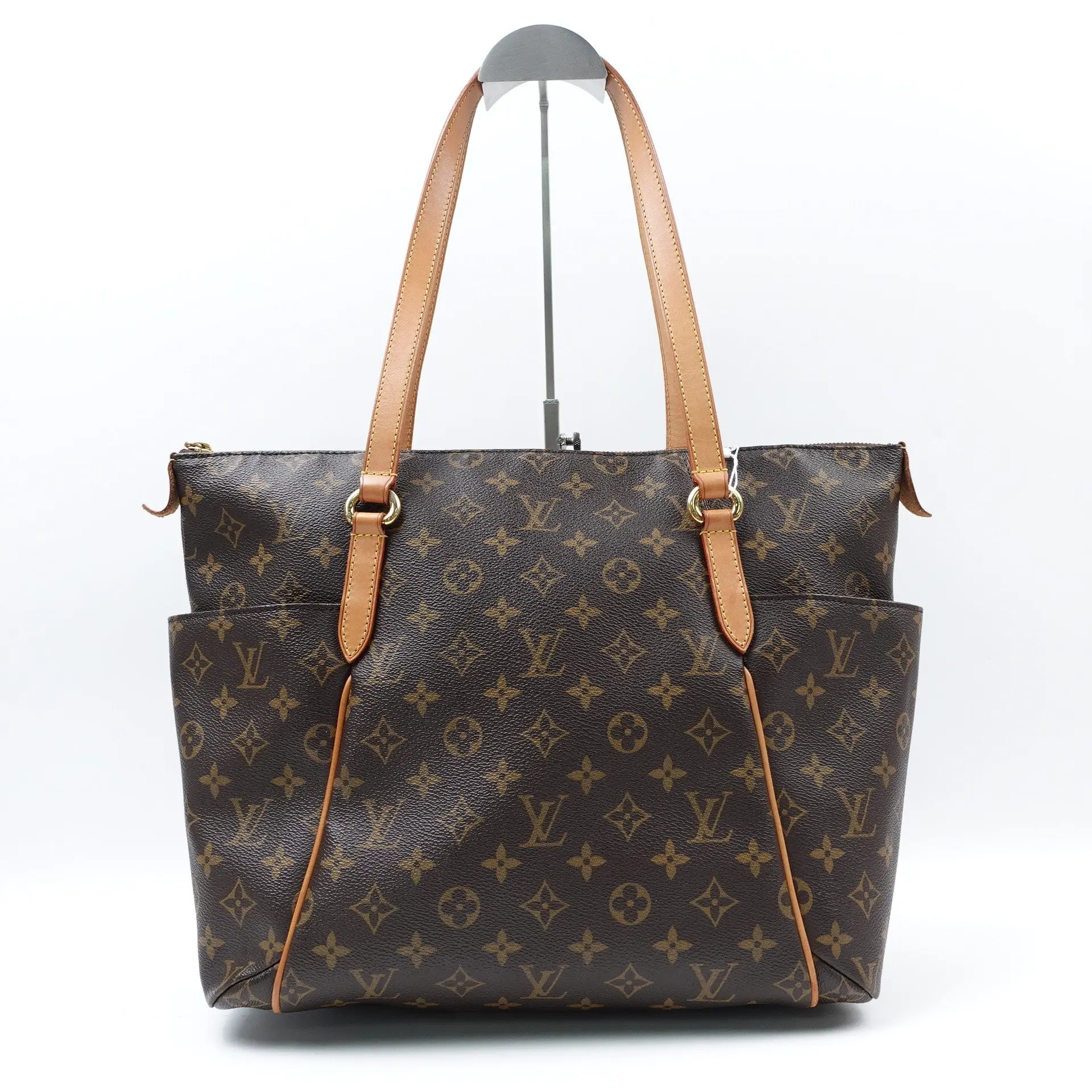 Pre-owned Louis Vuitton Monogram coated canvas Tote Bag Totally MM T10428049