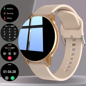 This smartwatch is equipped with 1.5inch Touch screen.Call notifications, multiple sports modes, calendar and music control functions, and compatible with Android and iPhone systems.This is the perfect gift for family, friends, and loved ones.