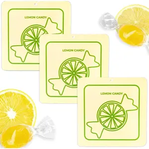 Candy - Room Deodorizer Gel Odor Eliminator For  - Pack Of 3 - Bathroom Air Freshener Odor Absorber - Closet Deodorizer - Non Plug In  Scent For Kitchen Trash Basement Shoe Rack