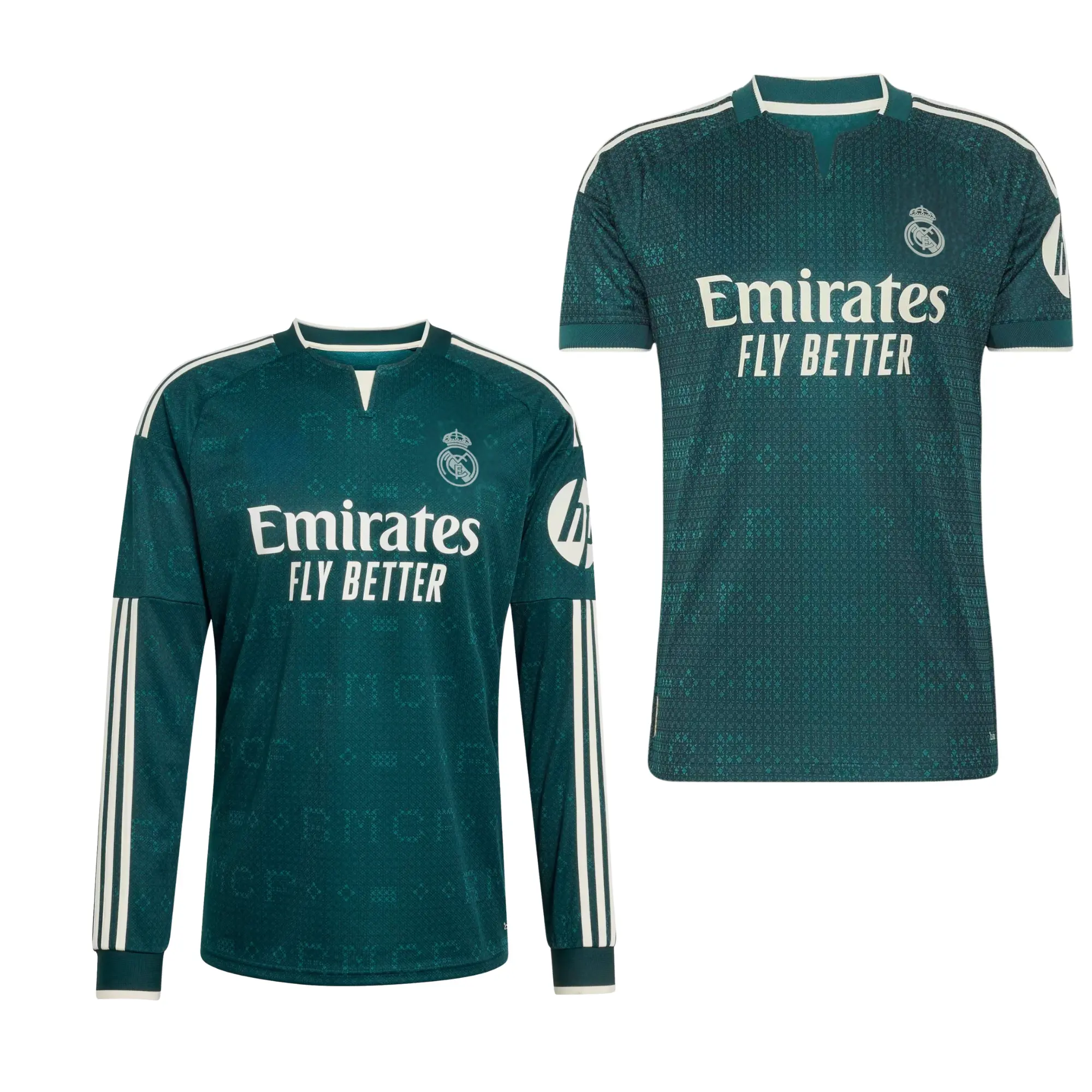 Madrid Green 2026/27 Away Replica Soccer Jersey – Unisex Full-Detail Football Shirt with Short or Long Sleeve Options