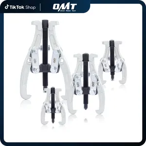 Orion Motor Tech Gear Puller Set,Gold/ Silver 3" 4" 6"/ 3" 4" 6" 8" Jaw Puller Kit for Pulley Gear Bearing Flywheel Removal, Heavy Duty Pulley Puller with Reversible Jaws 4 pcs Bearing Puller Tool Kit, truck stuff,Automotive Remover