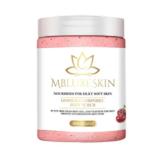 STRAWBERRY AND CHERRY BODY SCRUB / GOMMAGE CORPOREL A LA FRAISE ET A LA CERISE