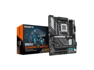 GIGABYTE B850 GAMING X WIFI6E AMD AM5 LGA 1718 Motherboard, ATX, DDR5, 3x M.2, PCIe 5.0, USB-C, WIFI6E, 2.5GbE LAN, EZ-Latch, 5-Year Warranty