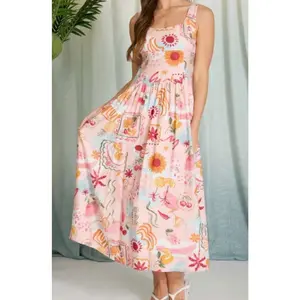 Summer Print Midi Sundress Summer Print Midi Sundress