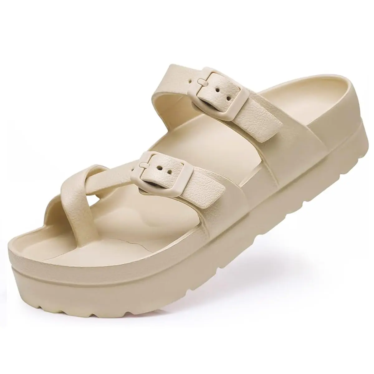 Summer Comfort New Herringbone slippers women With Thick Soles And Sandals For Women To Wear In A Stylish And Stylish Way Girl Platform Shoe Footwear slippers women Wedge Flatform