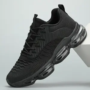 Women's Sporty Solid RoundToe Laces Trainers, Fashionable Lace UpFront Mesh Breathable Comfortable Sports Air Running Shoes Sporty Lightweight Breathable Running Shoes For Exercise & Daily Wear