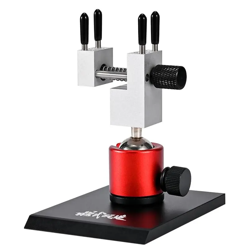 ANSAI Table Vise, 360° Rotating Metal Hobby Bench Vise for Model Building, Crafts, Jewelry & DIY