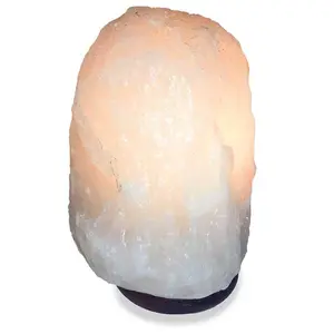 Himalayan White Rock Salt Lamp