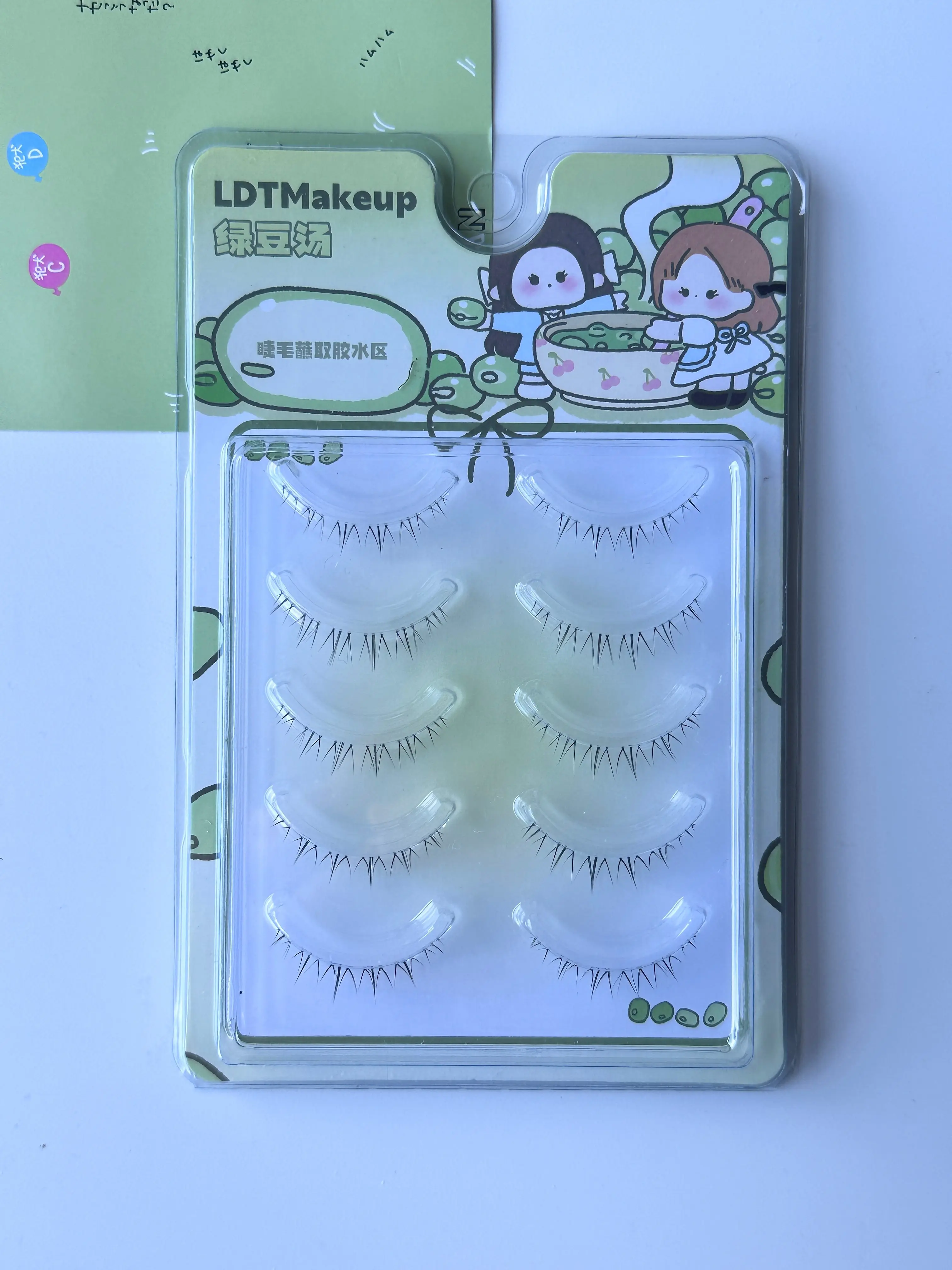 5 Pairs Natural Lower Lashes (Zx07)