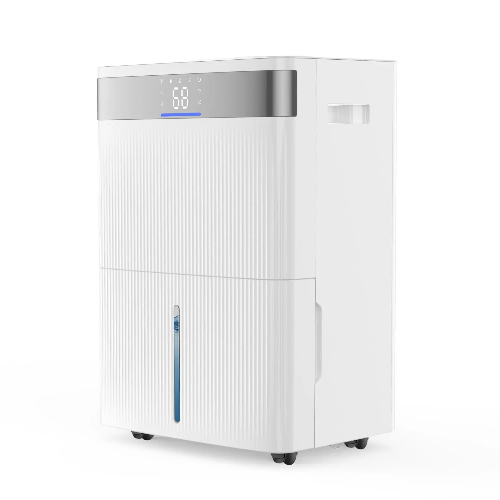 【summerfinds】VEVOR 80 Pints Dehumidifier for Home & Basement, Drain Hose for Commercial & Industrial Use, Smart Humidity Control, Low Noise for Large Rooms, Warehouses, Bedrooms & Storage, Large Coverage,White