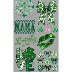 ST. PATTY'S DAY (2) PREMADE GANGSHEET  - 22X36 dtf print