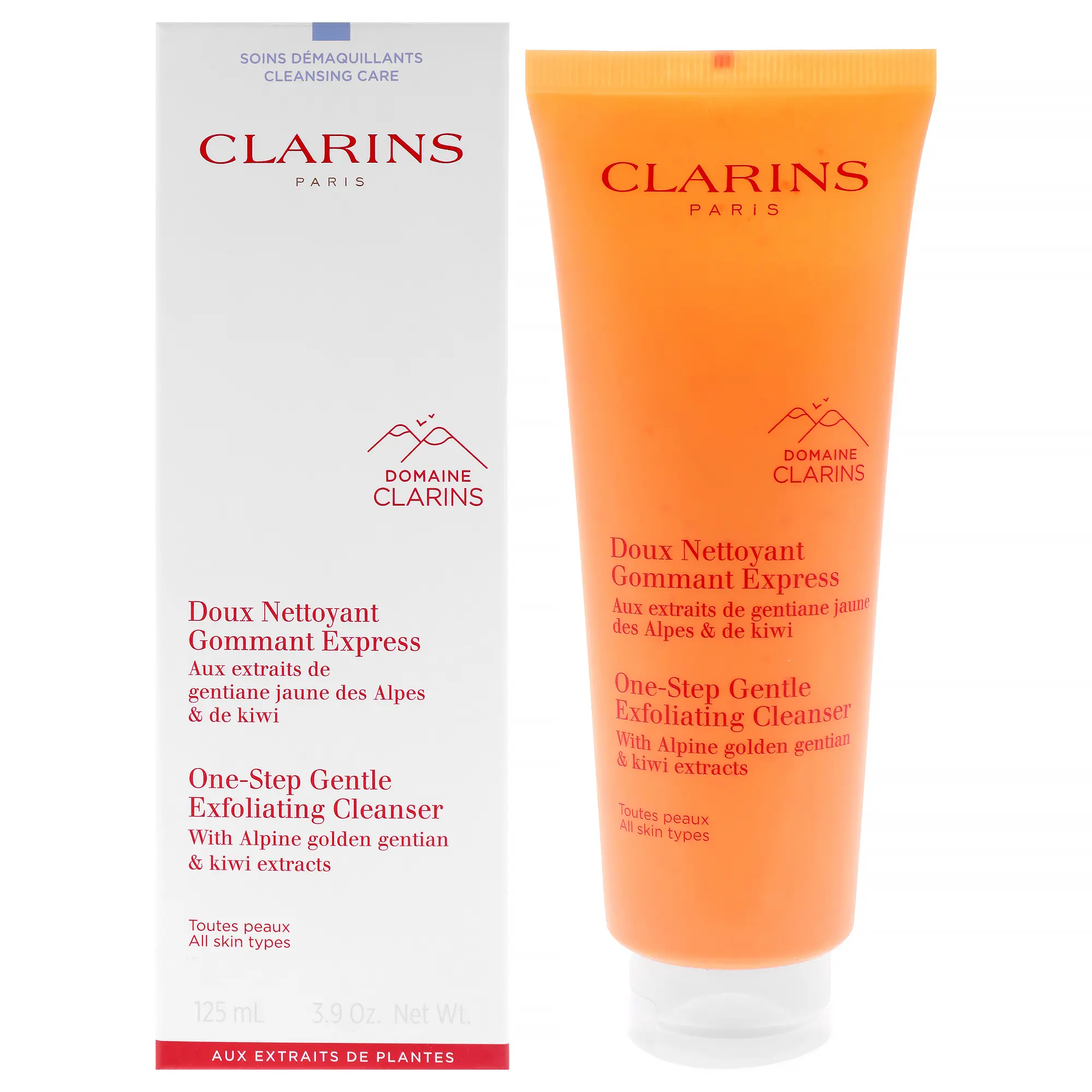 One Step Gentle Exfoliating Cleanser by Clarins for Unisex - 3.9 oz Cleanser