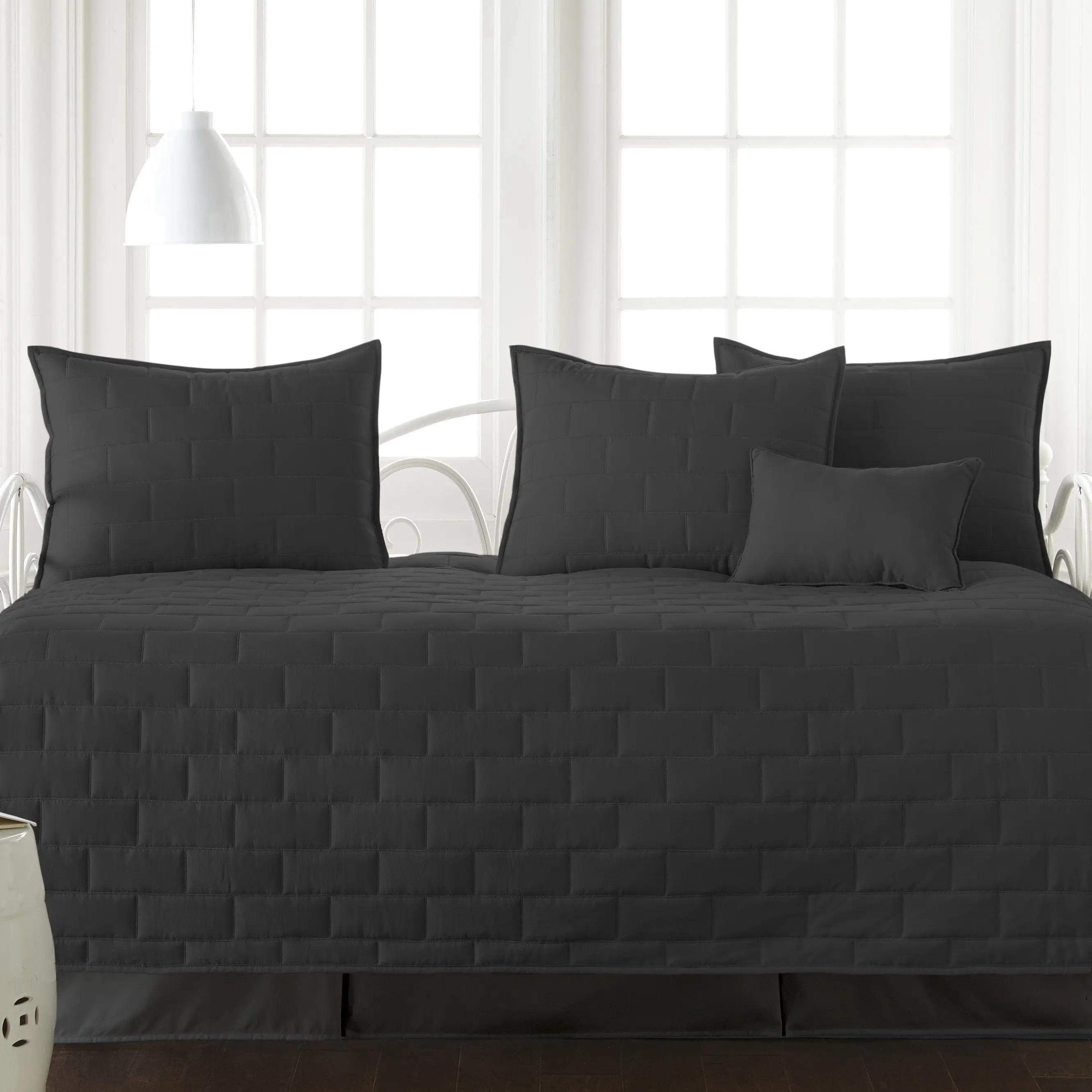 Brickyard Collection 6-Piece Daybed Bedding Sets - Versatile Bed Comforter Set for Bedroom Linens