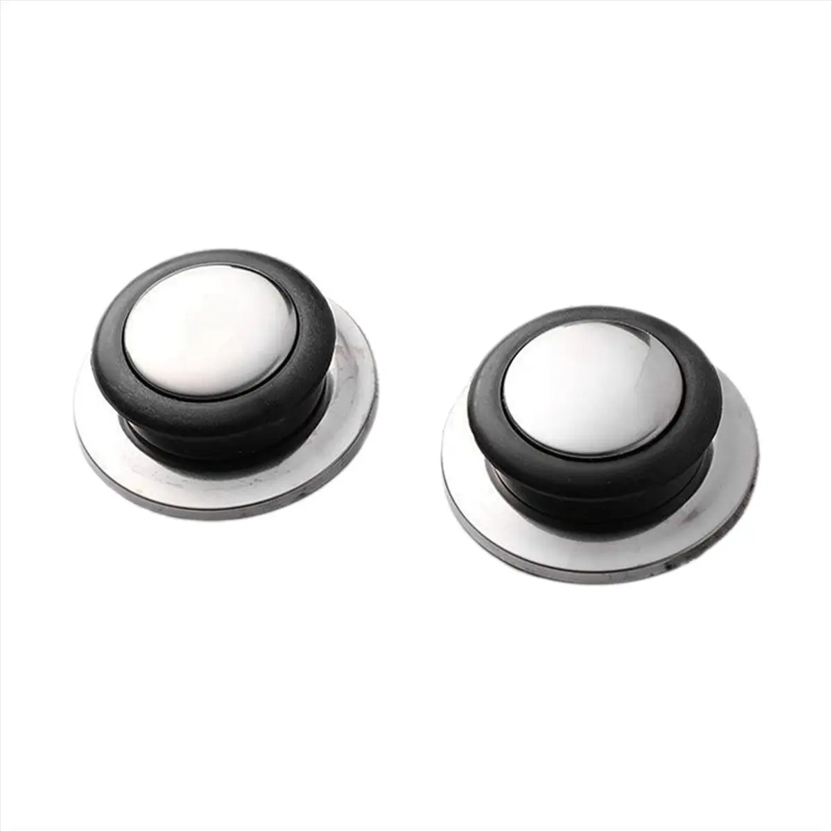 Stainless Steel Pot Pan Lid Replacement Knob - Sturdy Metal Handle, Heat-Resistant, Easy-to-Grip Kitchenware Cookware Accessory, Oil-Resistant, Fits Various Pots, Compatible with Automotive & Motorcycle Car Body Repair Toolkits, As Shown, Universal Fit