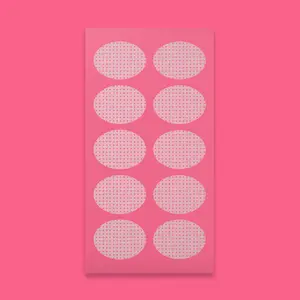 Base Laboratories Ear Lobe Support Patches for Pierced Ears 140 2 X 70 Clear Latex-Free Patches to Protect Healthy Ear Lobes Hypoallergenic & Versatile - Earlobe