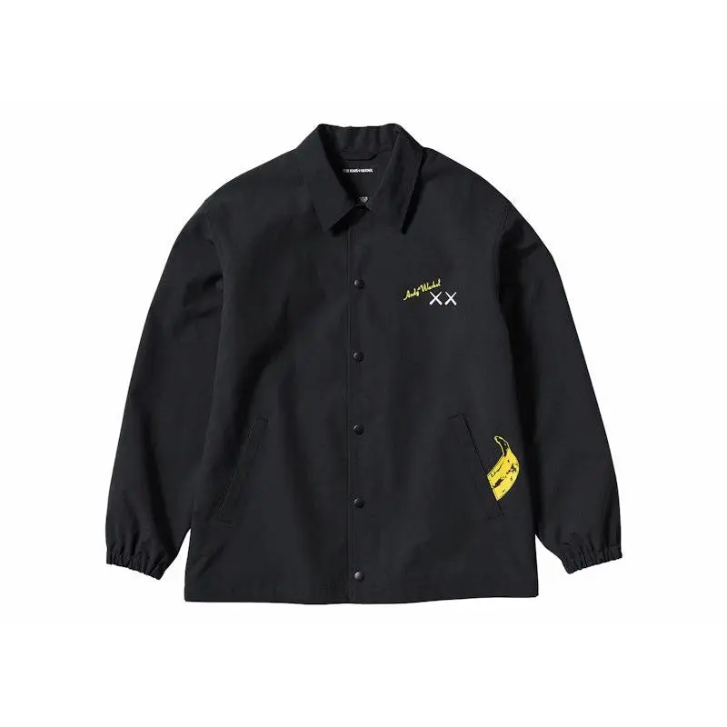 KAWS x Uniqlo Warhol Coach 474138 Jacket Black (unisex) by StockX