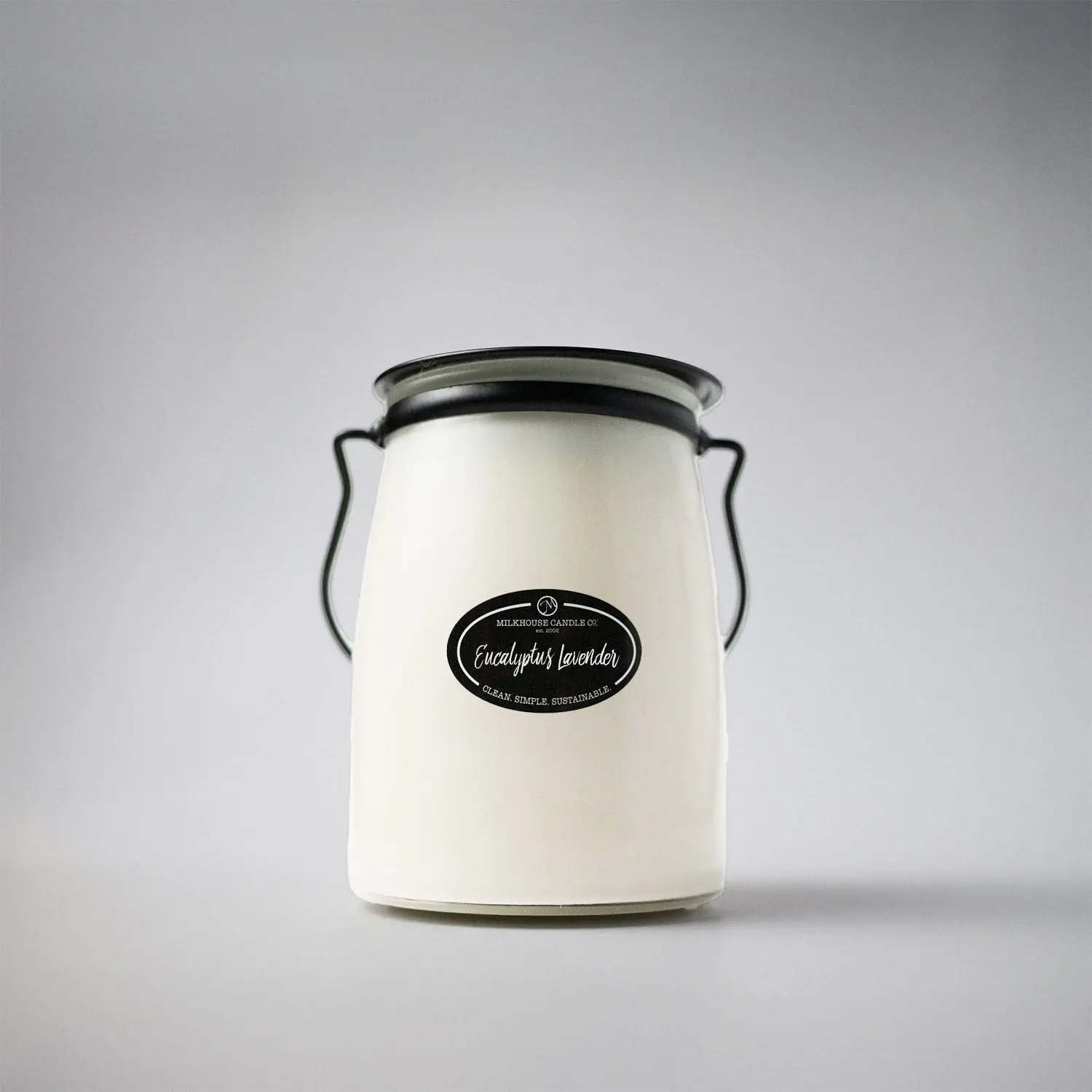 Milkhouse Candle Eucalyptus Lavender – Cozy Home Candle, Refreshing Lavender, Lemongrass & Eucalyptus Scent, Clean Burn, Non-Toxic, Hand-Poured in USA