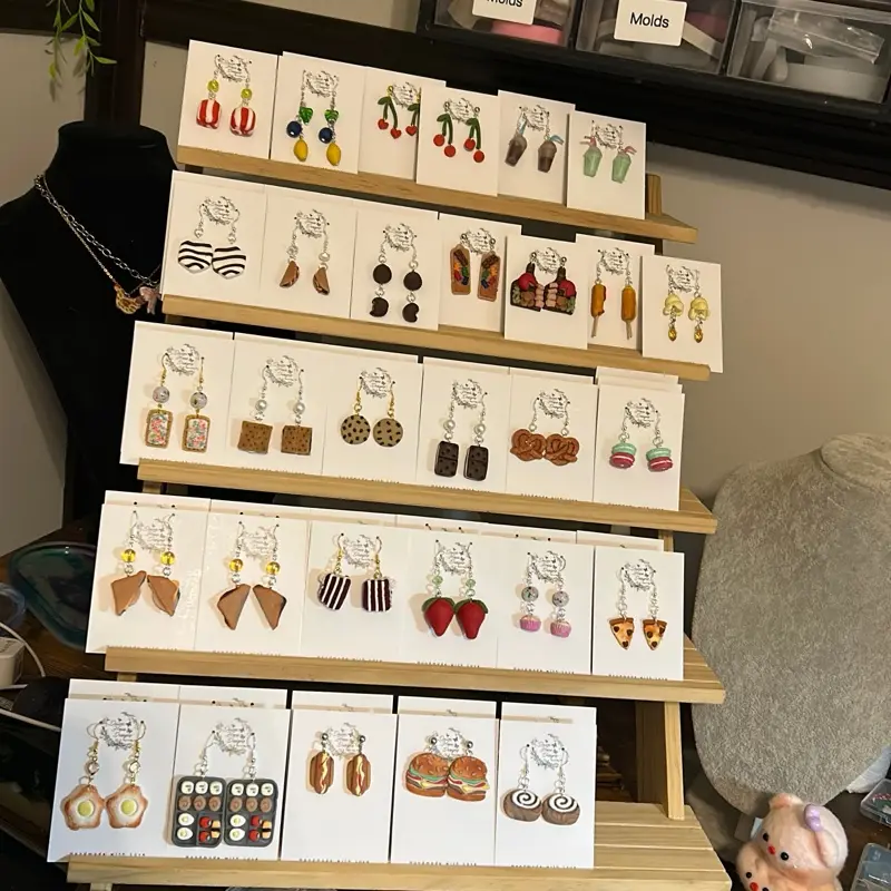 Food collection You pick earrings