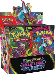 Phantasmal Flames Booster Box (ME02) - Pokémon TCG - 36 Booster Packs