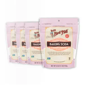 Bob's Red Mill Baking Soda - 1 Pound (Pack of 4), Non GMO, Gluten Free, Vegan, Kosher, Paleo Friendly
