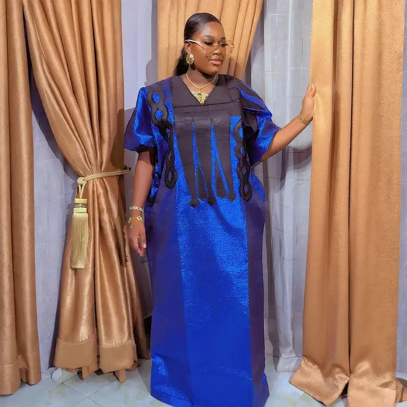 Women's 2026 Luxury Abaya Dress Set - Dubai-Inspired Loose-Fitting Maxi Abaya Outer Robe, African Islamic Caftan, Moroccan Boubou Robe, Polyester Blend Short-Sleeve Arab Style Dresses, Modest Summer Evening Party Wear, Elegant Choice for Evening Events