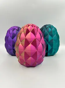 Large Dragon Egg - 3D Printed Figurine - DOES NOT INCLUDE DRAGON