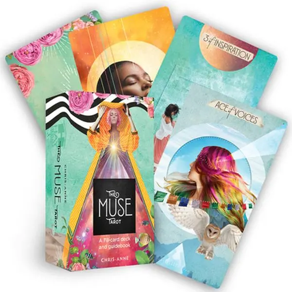 The Muse Tarot: A 78-Card Deck & Guidebook -- Chris-Anne - Other
