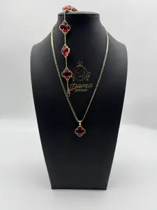 ORO LAMINADO 14K, Dama Jewelry Set