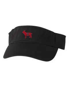 G.O.A.T. Jordan #23 Goat Greatest Of All Time Embroidered Visor Dad Hat